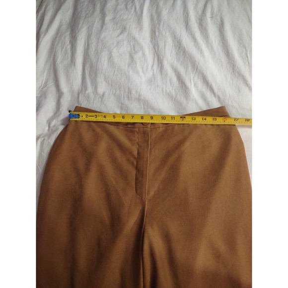 Unbranded Business Casual Dress Pants Size 14 Brown - Picture 4 of 10